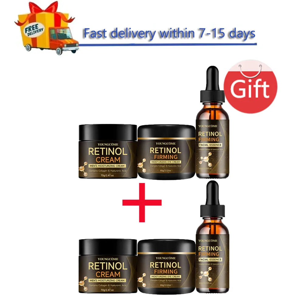 YOUNGCOME Retinol Face Serum Set – Firming & Brightening 60ml