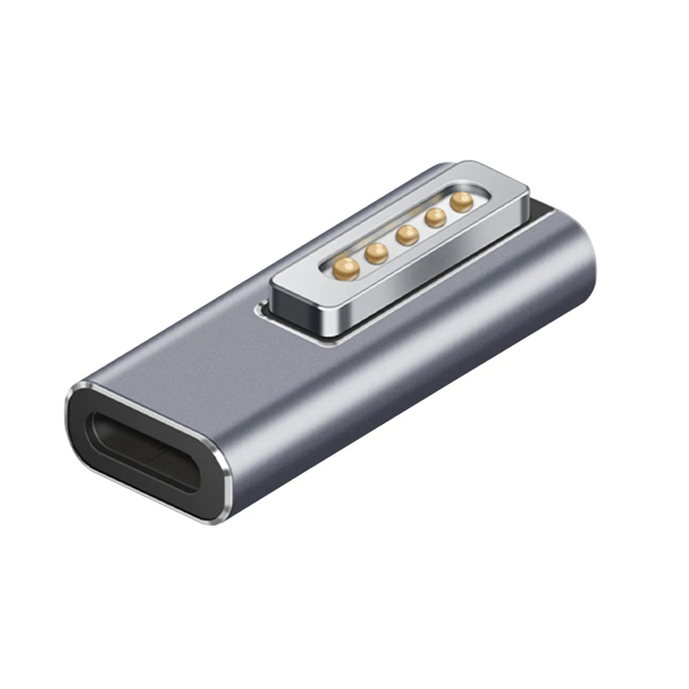 USB Type C Magnetic Adapter Female Type C Female to Magsafe 2 / 1 PD Adapter with Indicator Light for Macbook Air/Pro Oasis Select to Magsafe 2 China Mainland