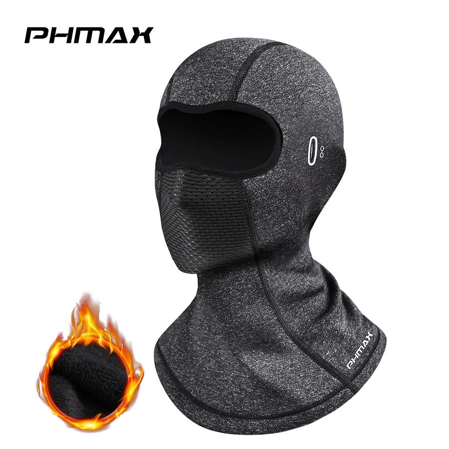 PHMAX Motorcycle Riding Mask Wind Protection And Warmth Breathable Full Face Mask Balaclava Hat Scarf Hood Moto Biker Wind Cap Oasis Select PM-DJMZ-0302