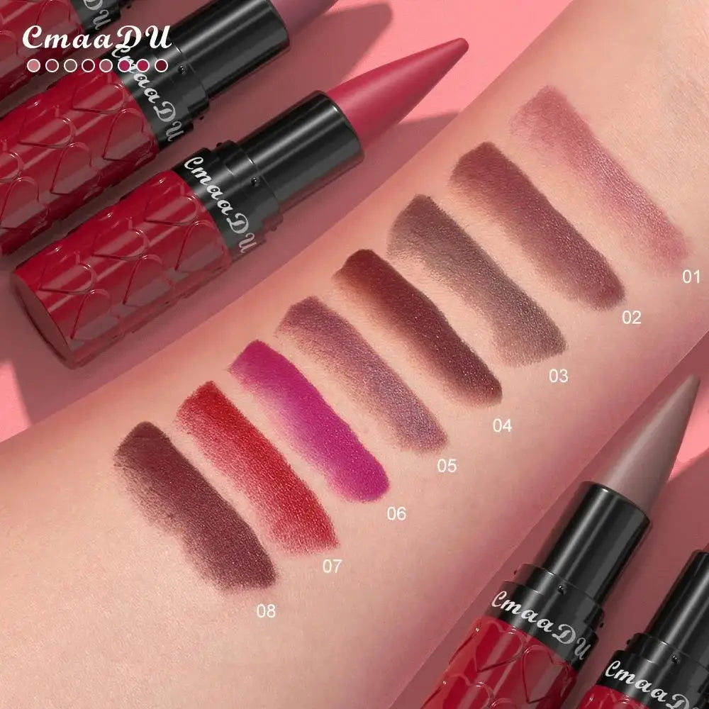 CmaaDU Velvet Matte Lipstick Pencil – Waterproof Lip Liner