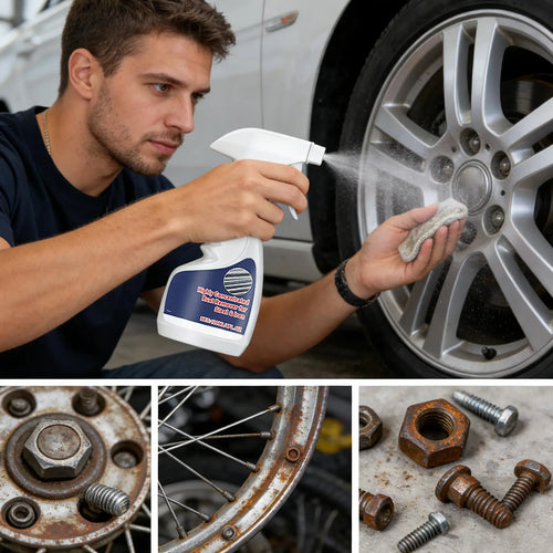 120ml Metal Rust Remover Multi-purpose Rust Remover Rust Inhibitor Derusting Spray Powerful Metal Rust Remover Car Maintenance Oasis Select 120ml