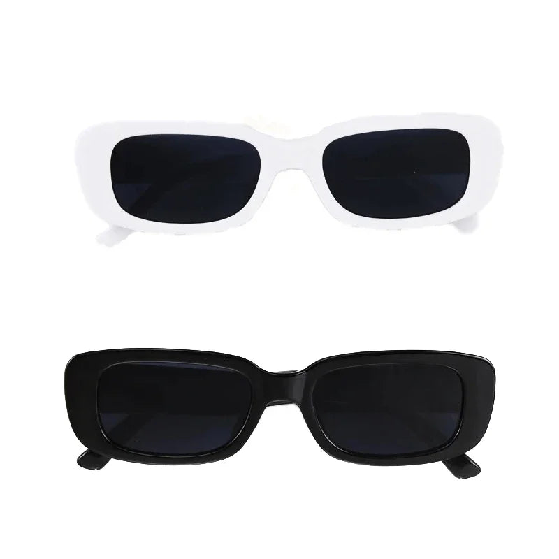 New Small Sunglasses Women Men Trendy Vintage Brand Designer Hip Hop Square Green Sun Glasses Female Eyewear Oasis Select 2 Color 3