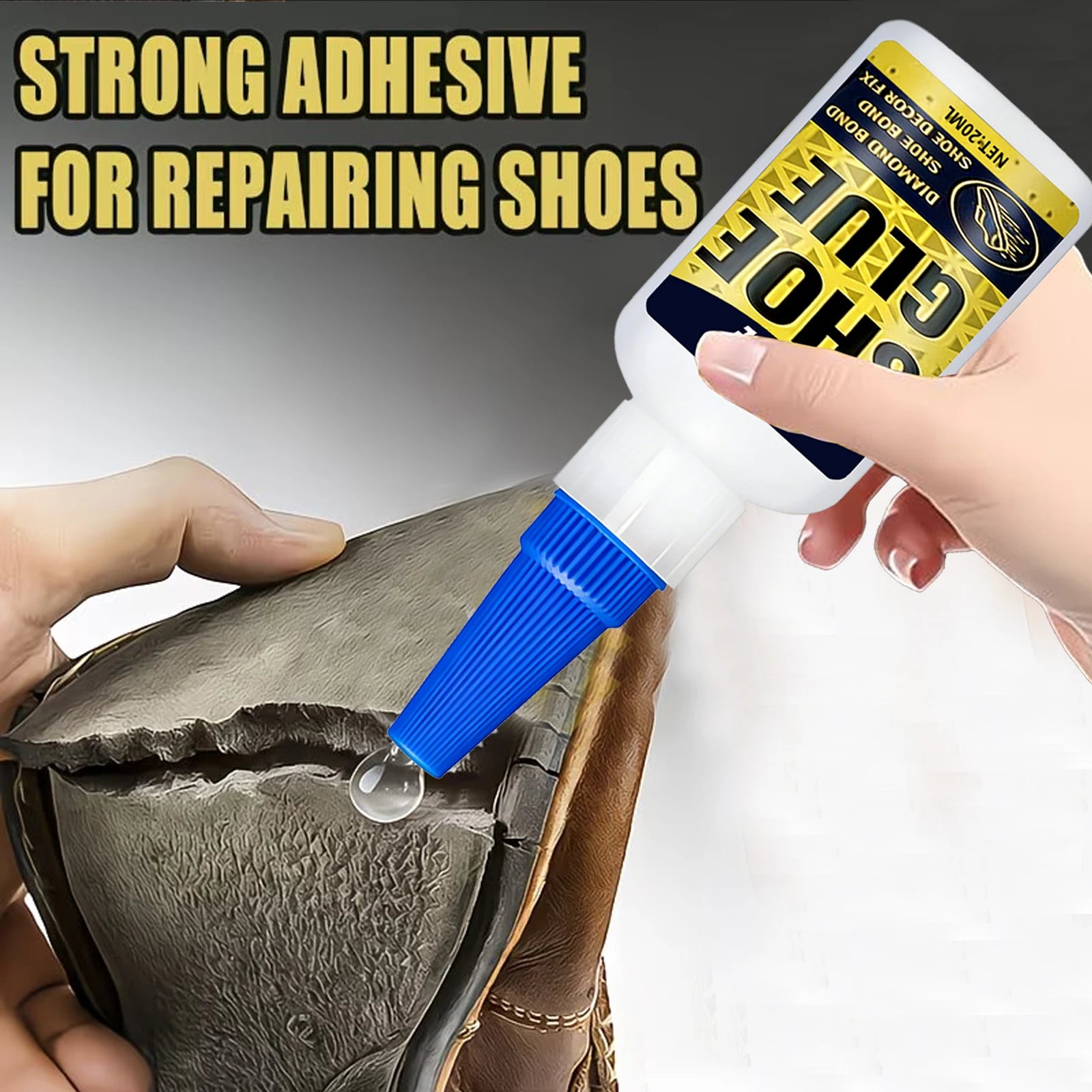 Super Strong Shoe Glue – Quick-Dry Footwear Repair Adhesive