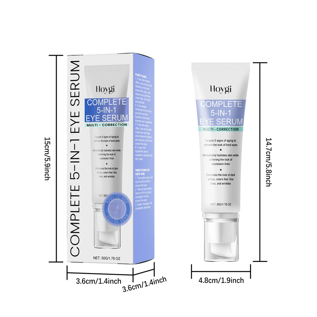 Hoygi Collagen 5-in-1 Eye Cream – Dark Circles & Fine Lines Firming Eye Cream Oasis Select