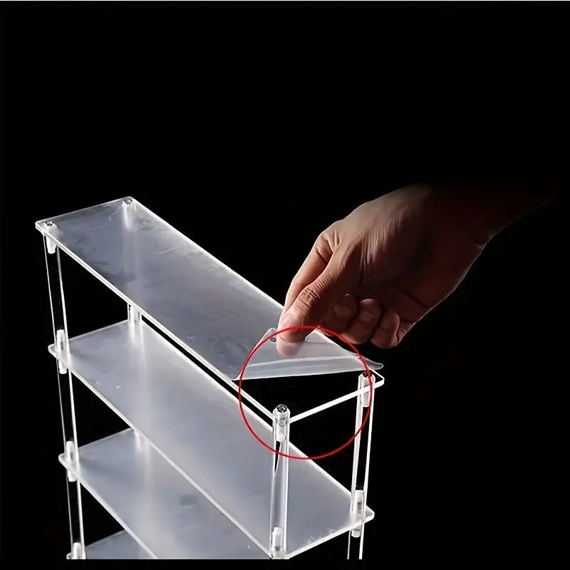 Clear Acrylic Display Stand Riser Rack – Figures, Perfume & Cupcake