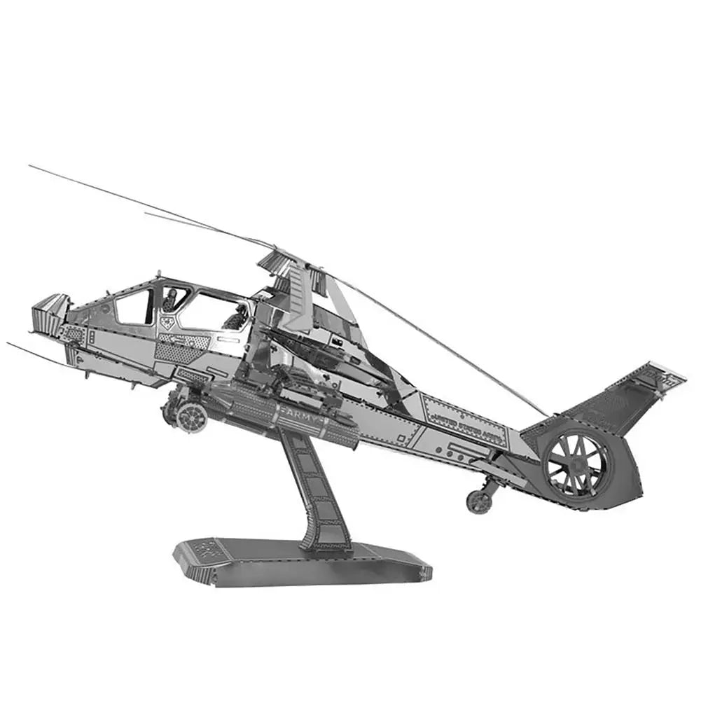 3D Metal Aircraft Model Kit – DIY Military Airplane Puzzle