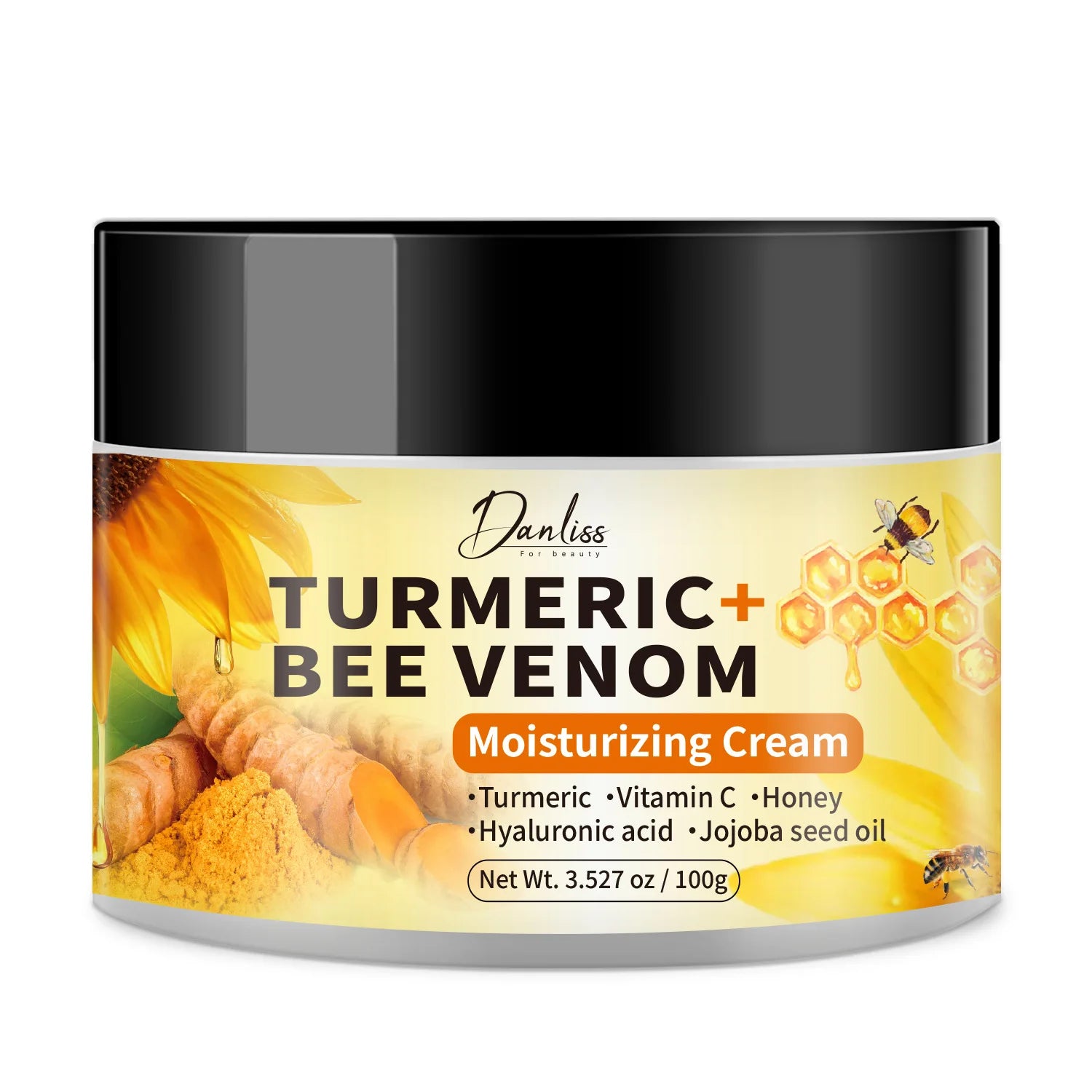 Turmeric & Bee Venom Moisturizing Hand & Foot Cream 100g