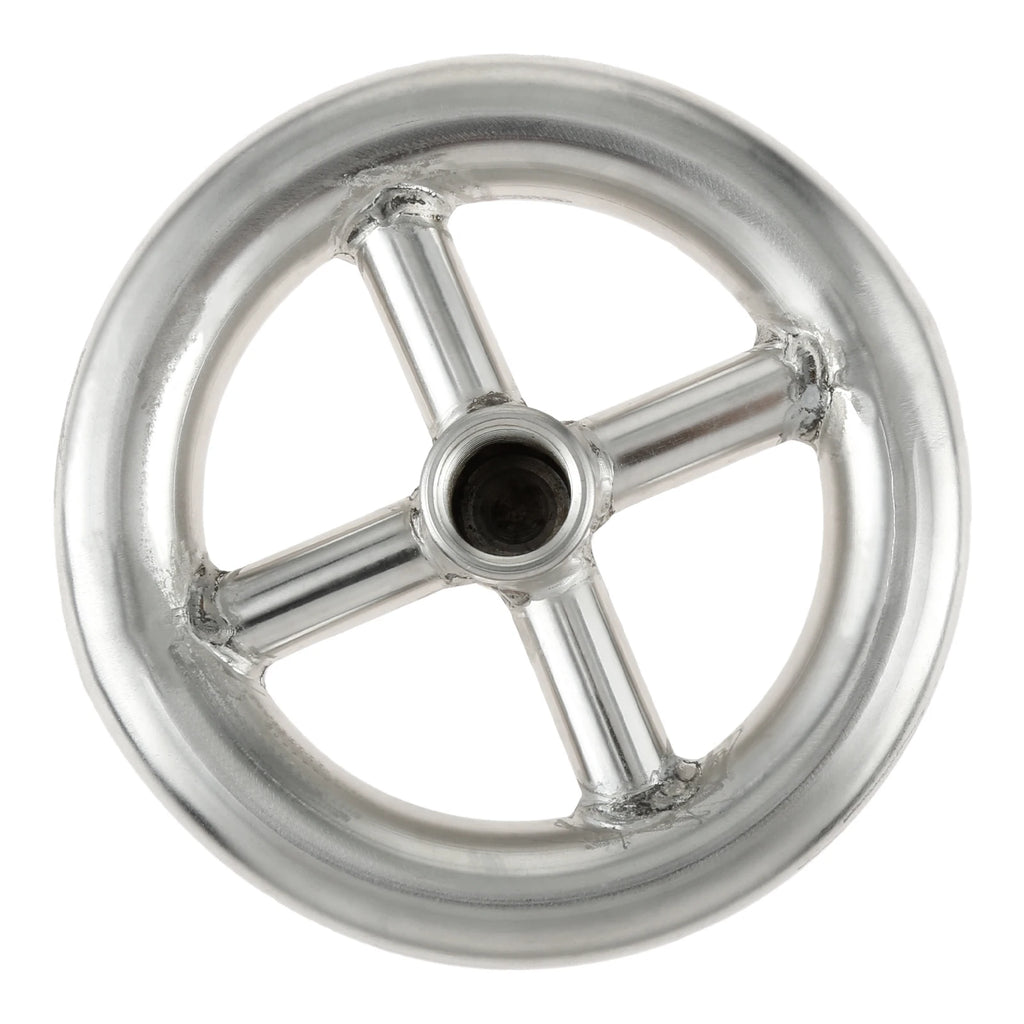6 Inch Round 304 Series Stainless Steel Fire Pit Burner Ring for Outdoor Fire Pit, Natural Gas & Propane Fireplace BTU 88000 Max Oasis Select