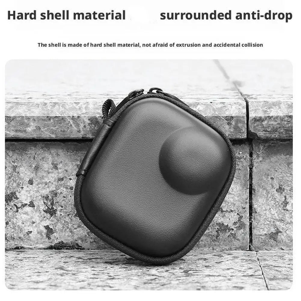 For DJI OSMO Nano Carrying Case Travel Bag With Zipper Camera Accessory Storage Bag PU Hard Shell Anti Drop Shockproof Case Oasis Select