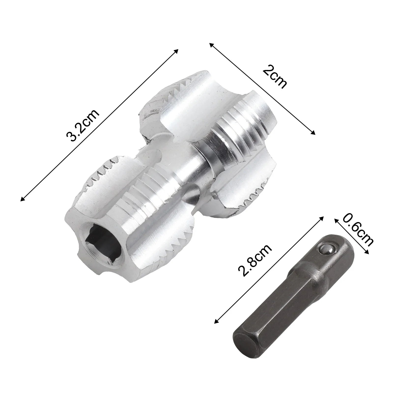 Pvc Pipe Threader Kit 4 Points 6 Points PPR Water Pipe Internal Thread Opener For Pvc Plastic Pipe Waterpipe Tapping Tool Oasis Select