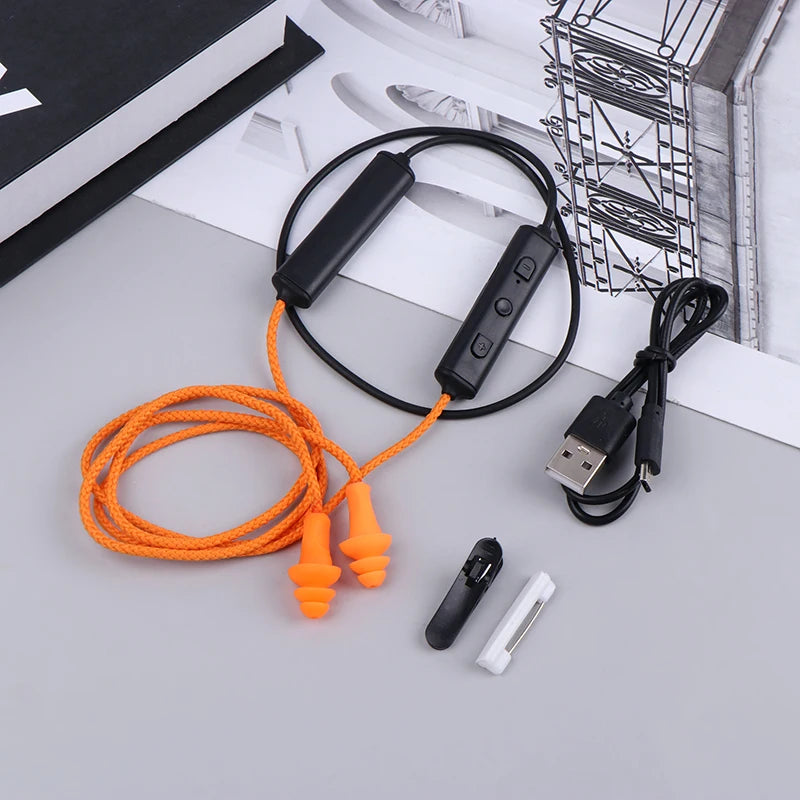 Ear Plugs Bluetooth Headset For Work, Noise Suppression, Hearing Protection,Construction Sites, Production Lines, Noisy Places Oasis Select Blue