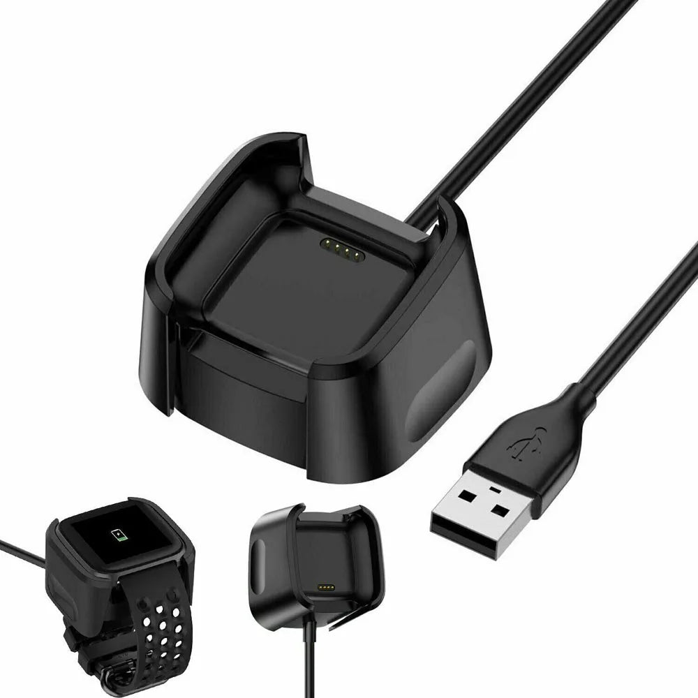 Charging Cable For Fitbit Versa / Versa Lite / Versa 2 Fast Charging Charging Dock Chargers Watch Charger Charger Dock Cradle Oasis Select