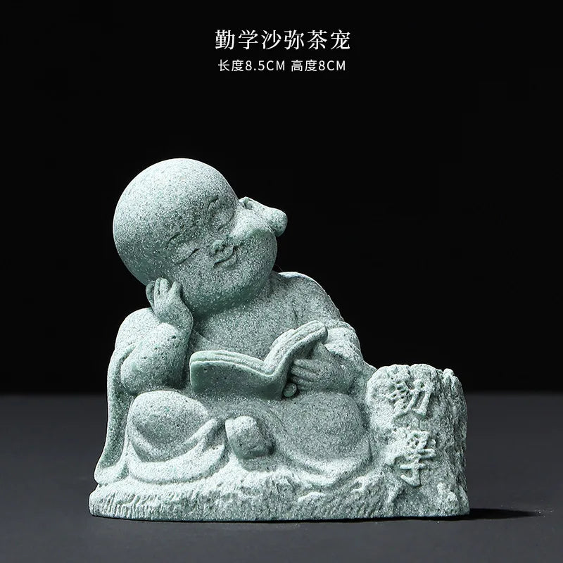 Fortune Comes Creative Pixiu Tea Pet Chinese Style Auspicious Beast Ornament Tea Set Accessory Home Decoration Display Gift Oasis Select Novice Tea Pet