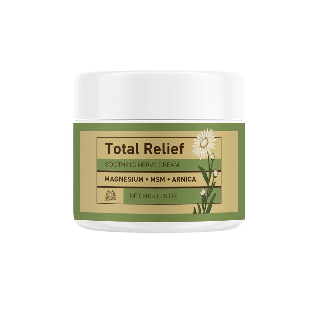 Magnesium Soothing Cream – Muscle Relief, Stress & Moisturizing Magnesium Body Cream Oasis Select 50g boxed