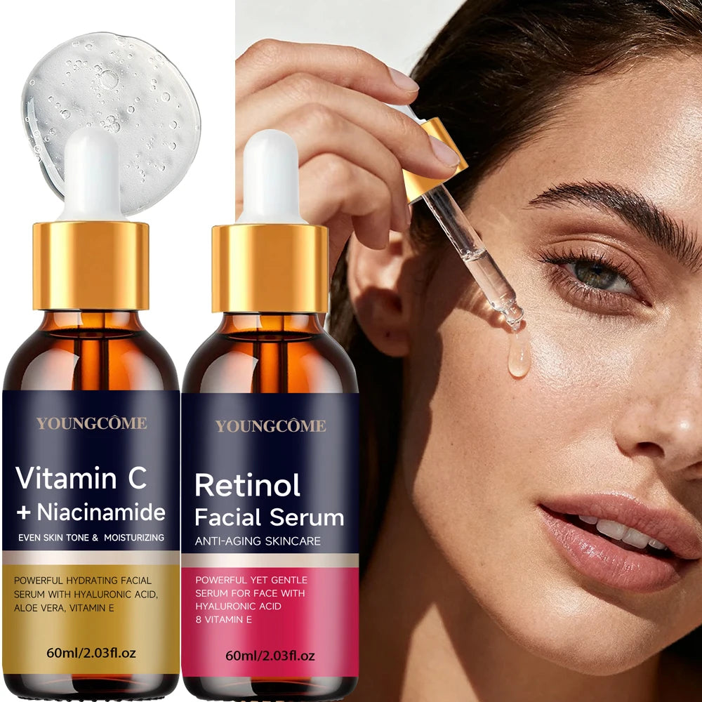 YOUNGCOME Retinol Face Serum – Hydrating Pore-Minimizing Essence Retinol Face Serum Oasis Select