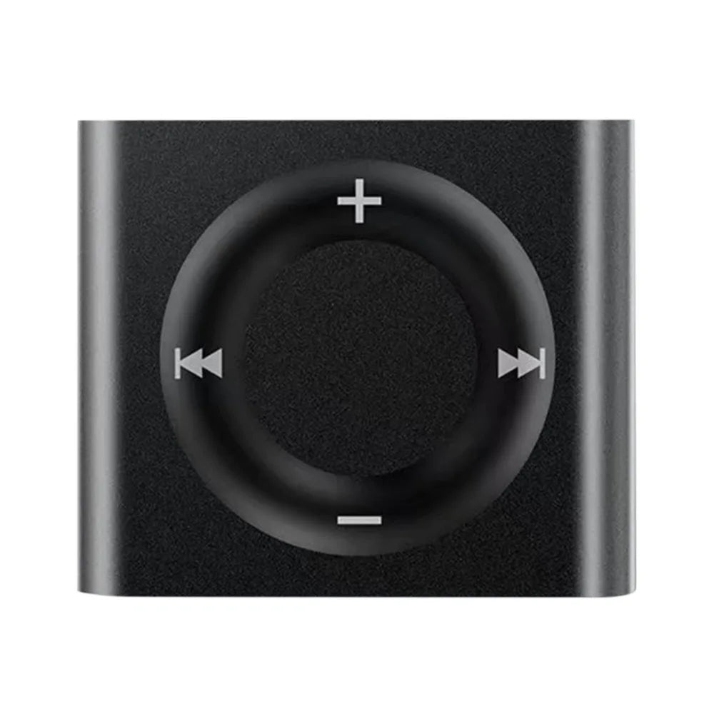 Mini MP3 Music Players Metal Clip-on Build in Speaker 180mAh Touch Tone Rechargeable with Headphone Support TF Card for Students Oasis Select Black