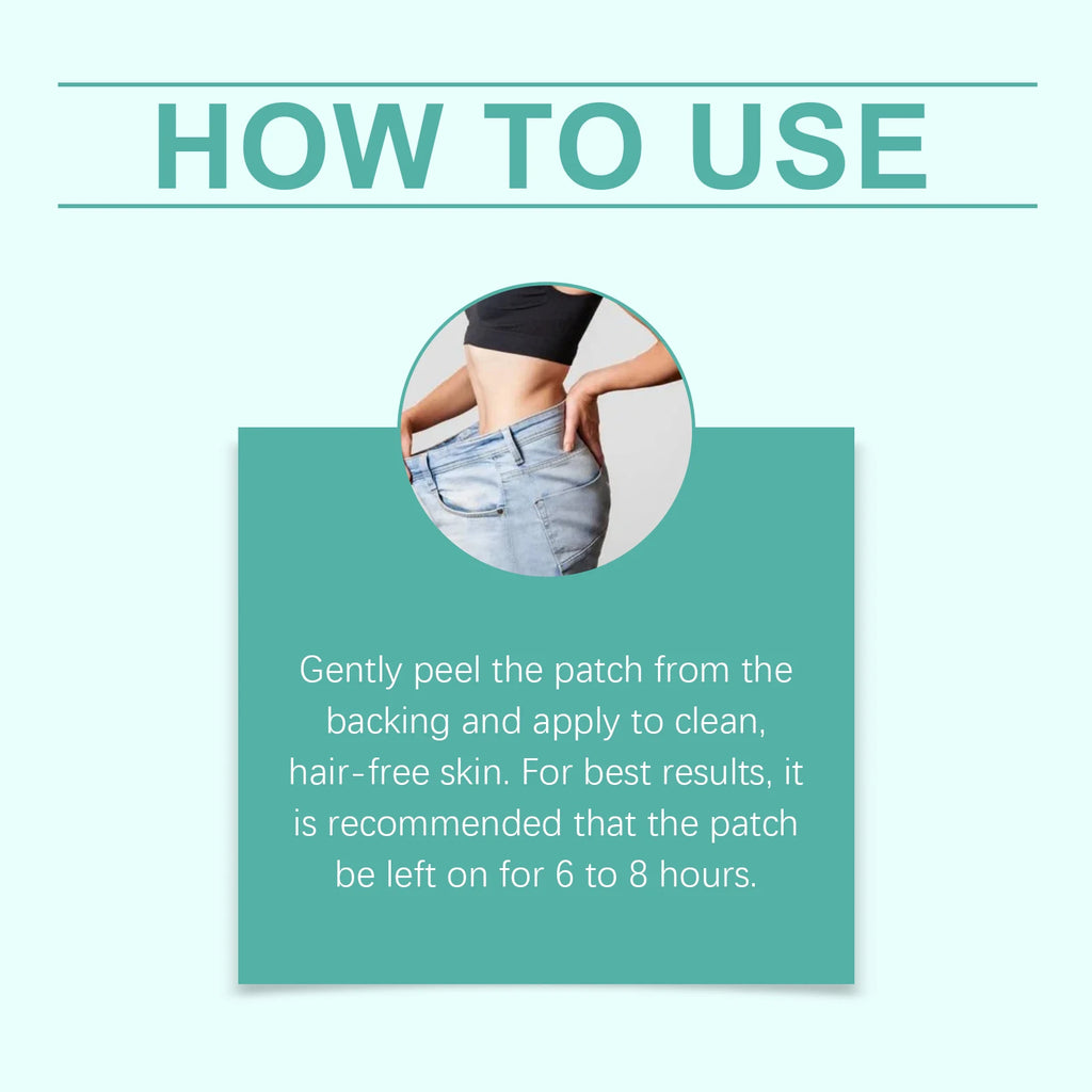Body Shaping Care Patch - Lightweight, Skin-Fitting, for Body Contour, Comfortable for External Use, Lazy-Friendly & Convenient Oasis Select