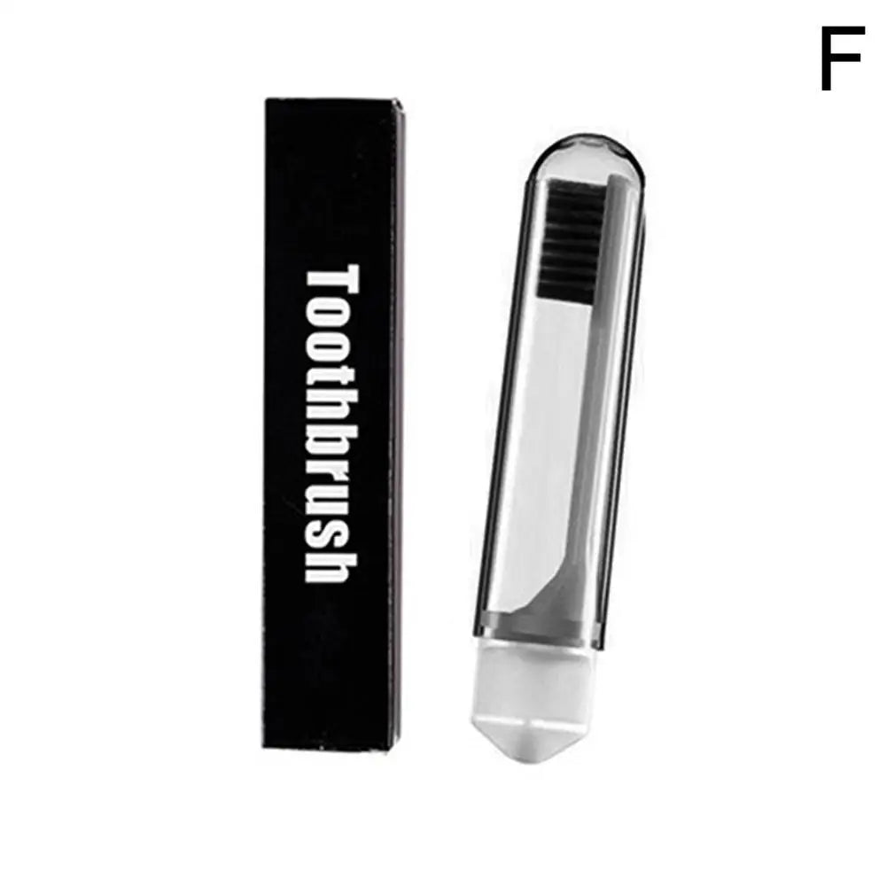 Travel Portable Folding Toothbrush Super Soft Bristle Toothbrush Fold Travel Camping Hiking Outdoor Easy To Take Teethbrush Oasis Select F