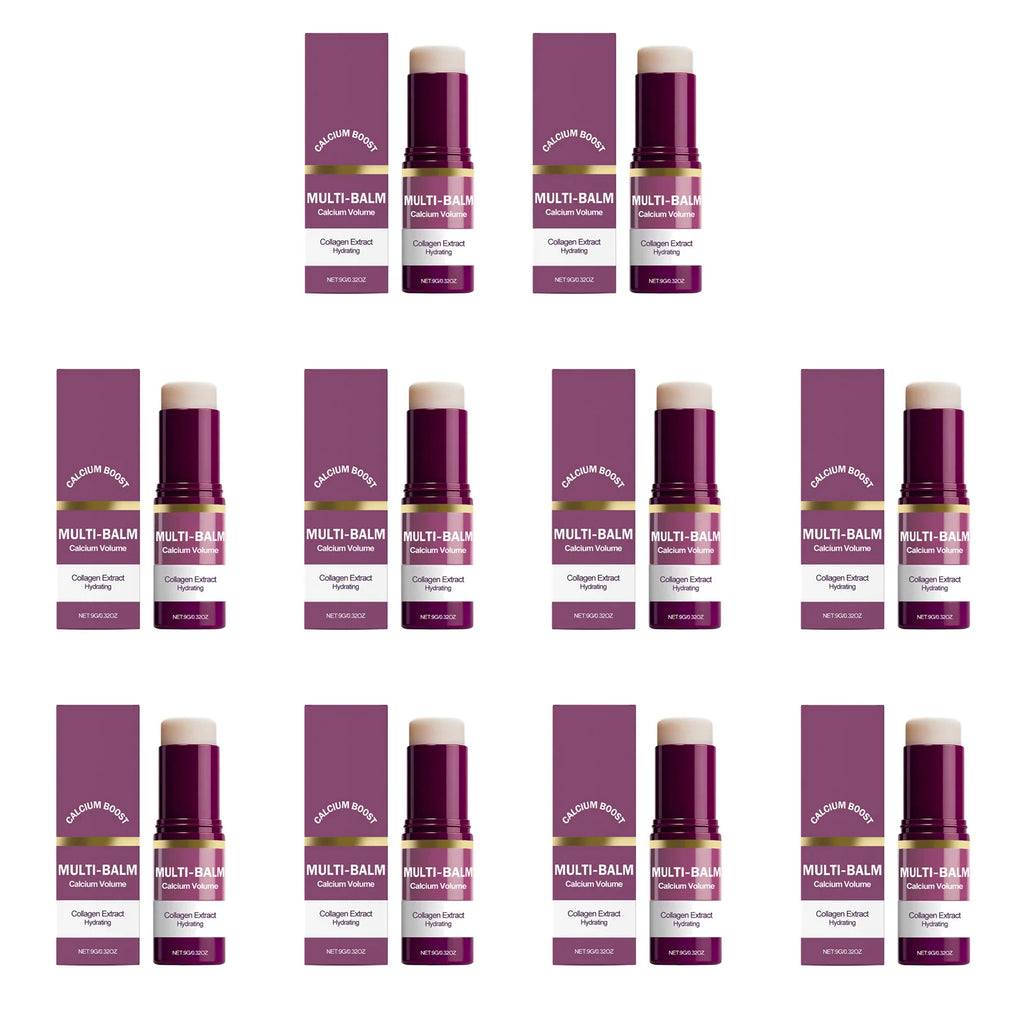 Hoygi Calcium Collagen Multi Balm Stick – Face, Eyes & Neck Moisturizing Balm Stick Oasis Select 10Pcs