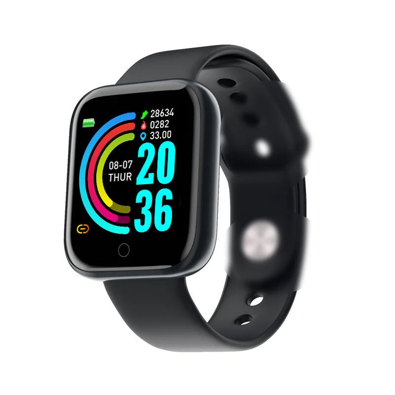 Y68 D20 Smart Watch – Fitness Tracker & Heart Rate Monitor