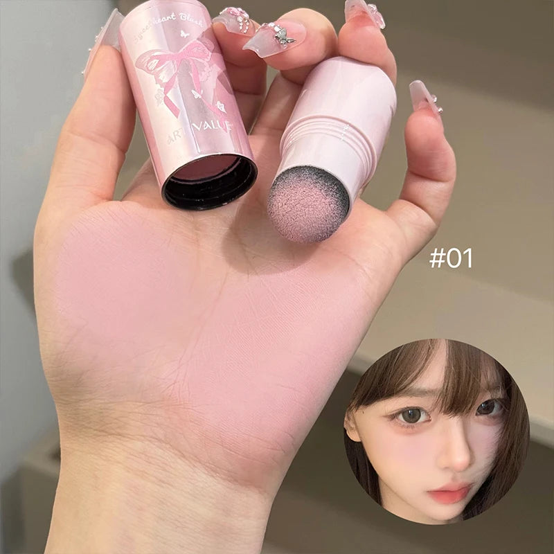 Art Value Matte Blush Stick – Long-Lasting Contour & Blush