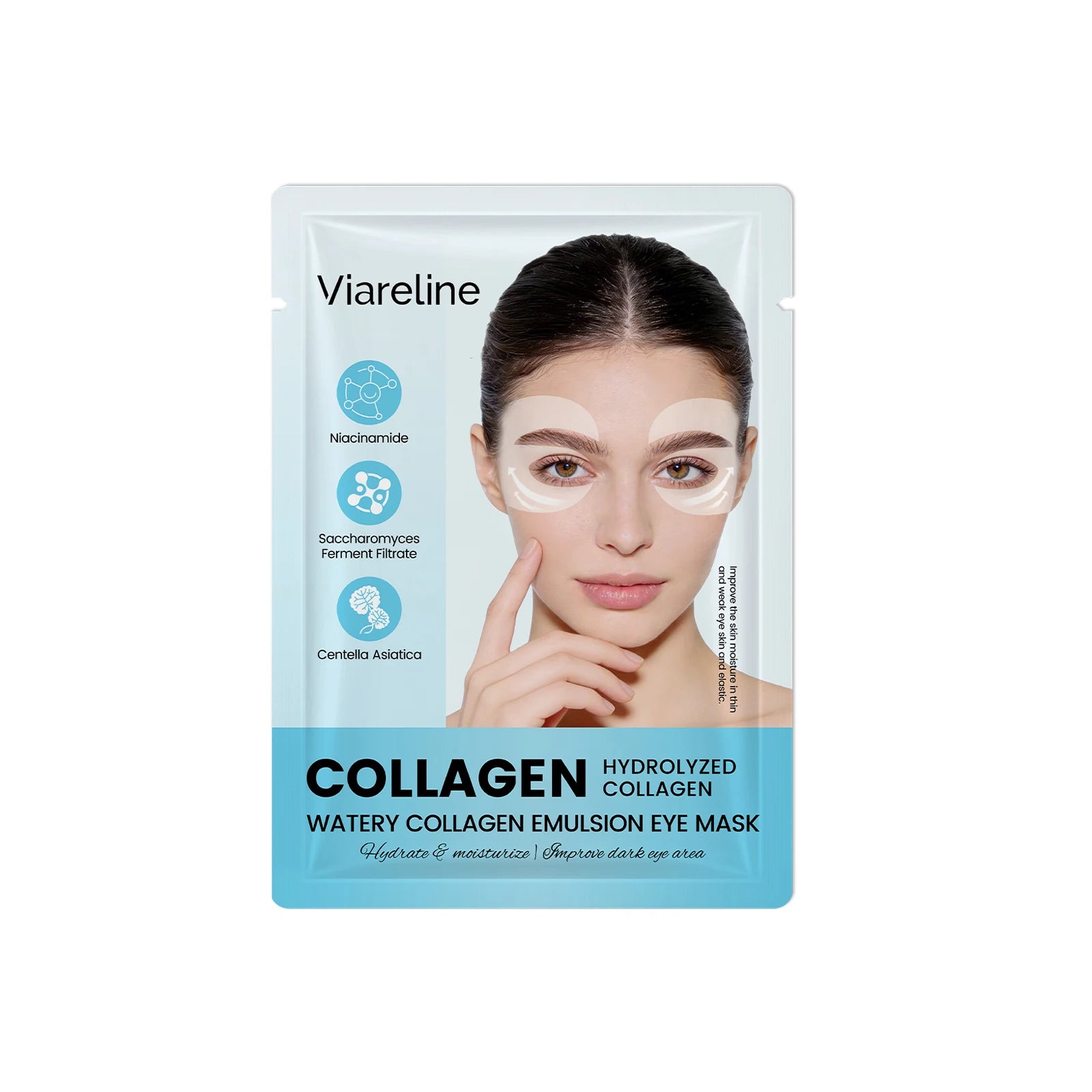 Collagen Eye Patches Reduce Fine Lines Dark Circles Hydrate Firm Maintain Soft Smooth Eye Contour Skin Eye Care Oasis Select 1pcs