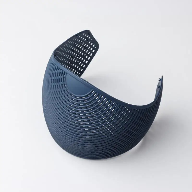 Headscarf Headband Fashion Non-Slip Hair Hoop For Women Daily Party Travel Hairstyle Decor Ободок с платком 헤드스카프 헤드밴드 Oasis Select Dark blue
