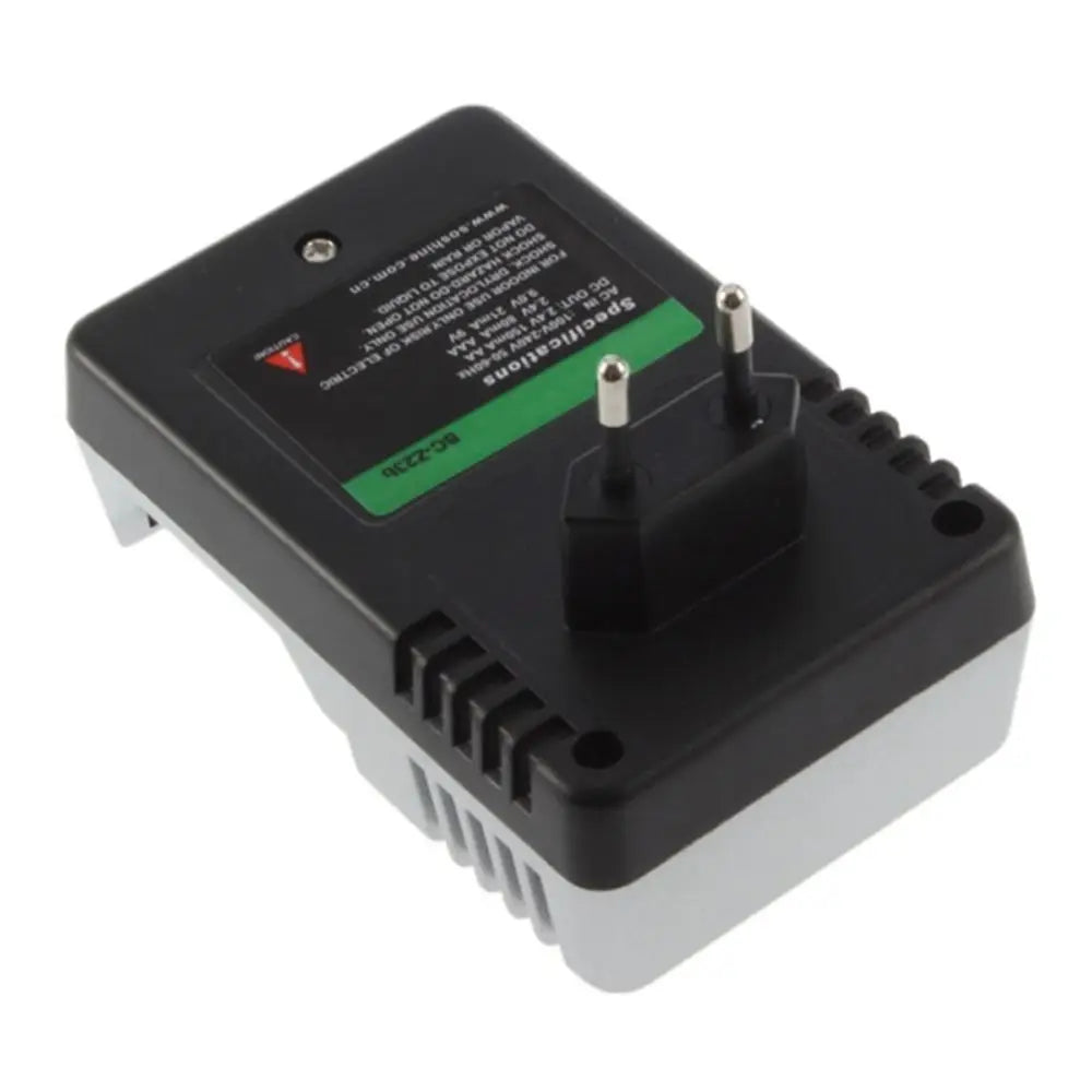 New 110V-240V Batteries AA AAA 9V Ni-Mh Ni-Cd EU Plug Rechargeable Battery Wall Charger Oasis Select