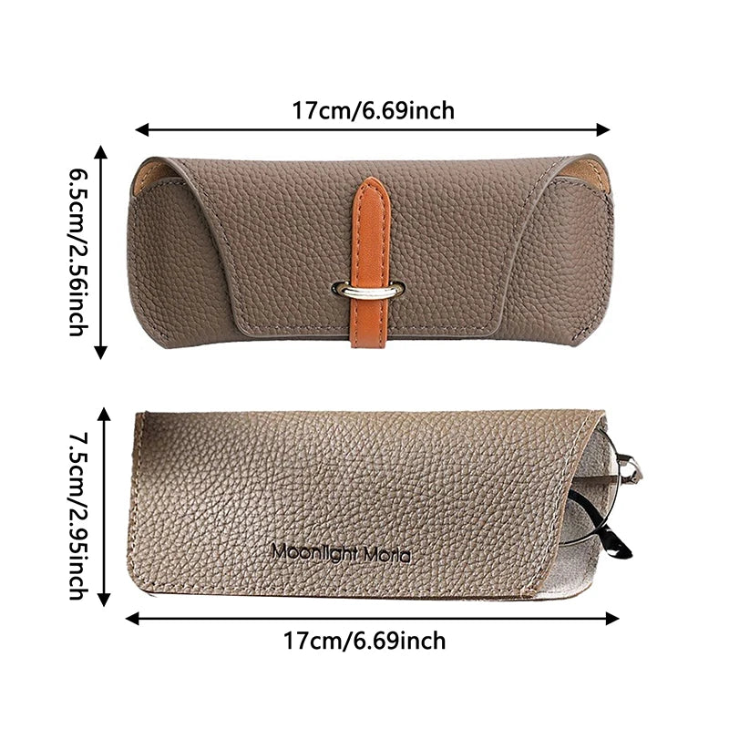 SUSU 1PC Fashion Glasses Bag Protective Case Cover Women Men Portable Sunglasses Case Box Reading Eyeglasses Box Accessories Oasis Select