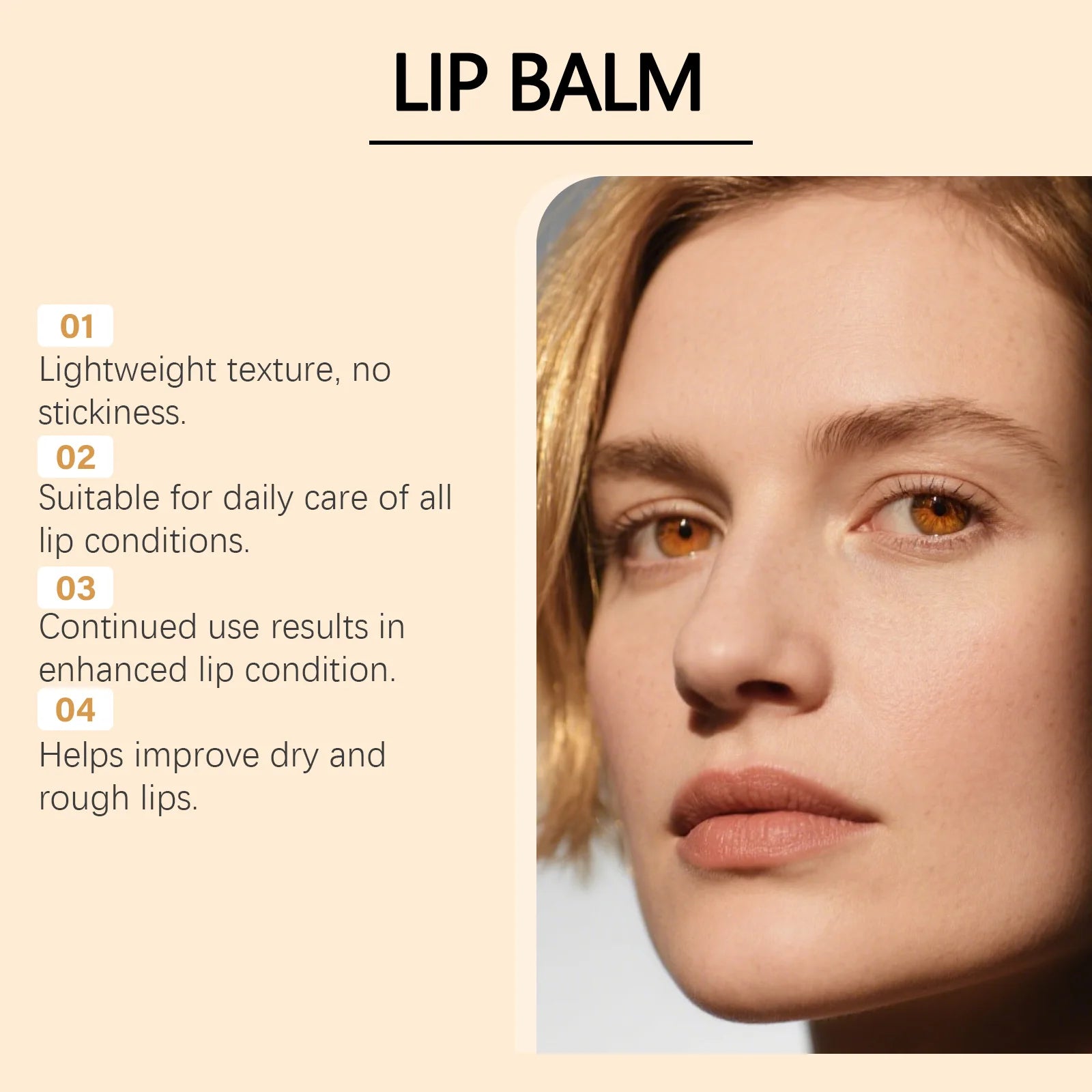 EELHOE 6-Piece Moisturizing Lip Balm Set for Dry Lips Lip Balm Set Oasis Select