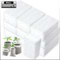 100-1000PCS Fabric Plant Seedling Bags for Vegetables Flowers Herbs and Plant Growth Eco Friendly Nursery Pots Gardening Bags Oasis Select White-1000PCS Folded 20x22cm