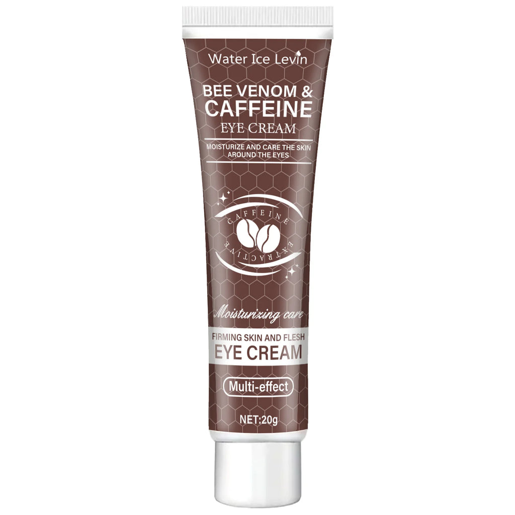 Natural Caffeine Intensive Moisturizing and Firming Eye Cream 20g, for Puffiness and Dark Circles Use It to Lift the Eye Area, Reduce Wrinkles and Signs of Aging, and Achieve a Light Beige, Relaxed Look. Oasis Select One Piece 20g