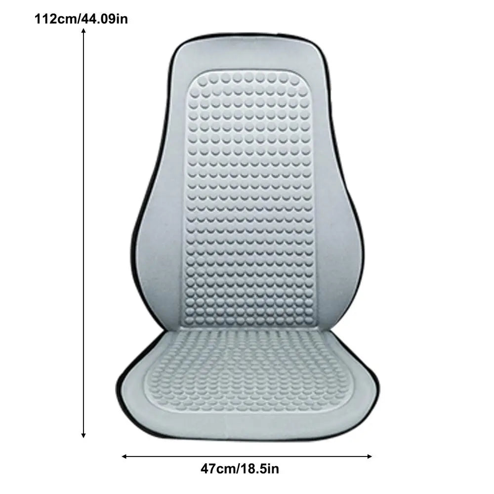 1pc Summer Cooling Seat Cushion Breathable Car Seat Covers Bump Massage Automobiles Seat Cover Universal Seat Protector Pad ﻿ Oasis Select Gray
