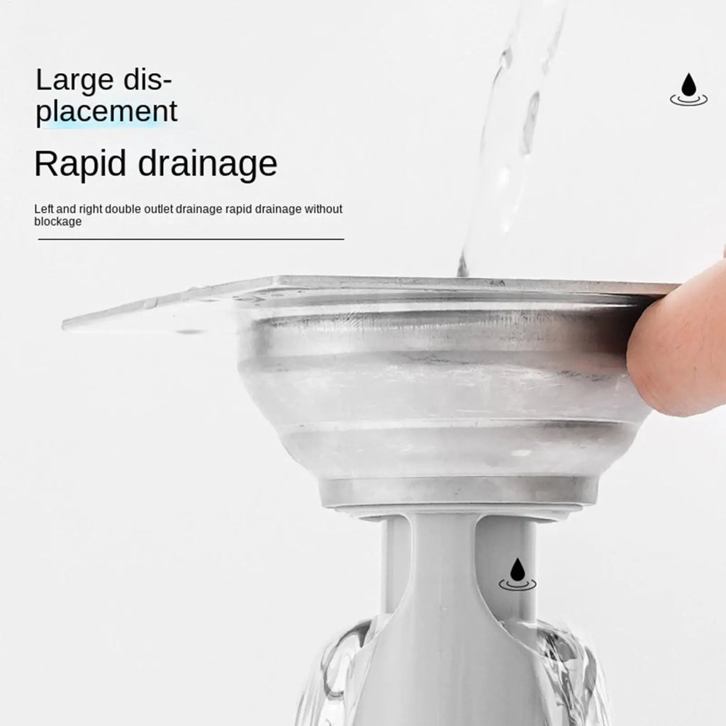 Shower Drain Plug Innovative Water Seal To Prevent Odors Bottle-style Water Trap Design Bathroom Odorproof Drain Plug For drains Oasis Select