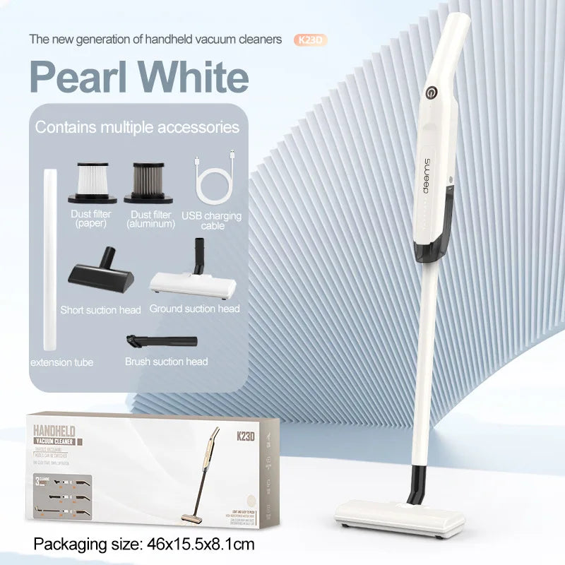 GUOHE 20000Pa Wireless Handheld Vacuum – Cordless Low Noise