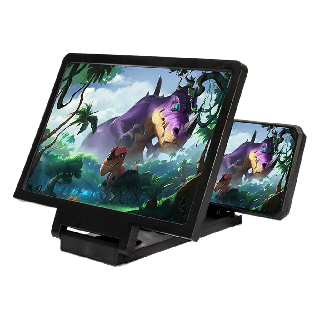 Screen Magnifier for Phone Foldable Magnifying Enlarger Tool Portable Phone Screen Magnifier for Daily Reading Learning Movie Oasis Select