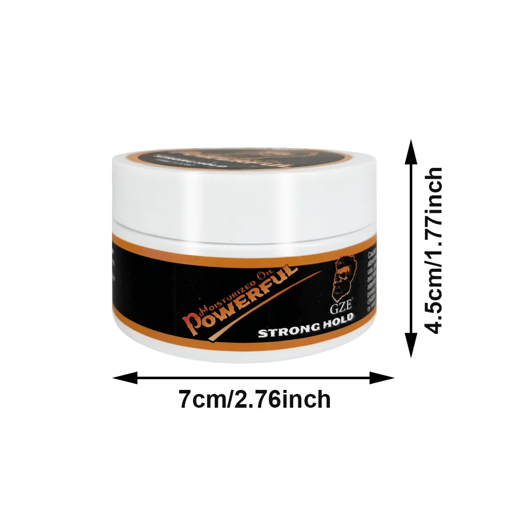 GZE Hair Styling Oil Pomade – Strong Hold & Frizz Control