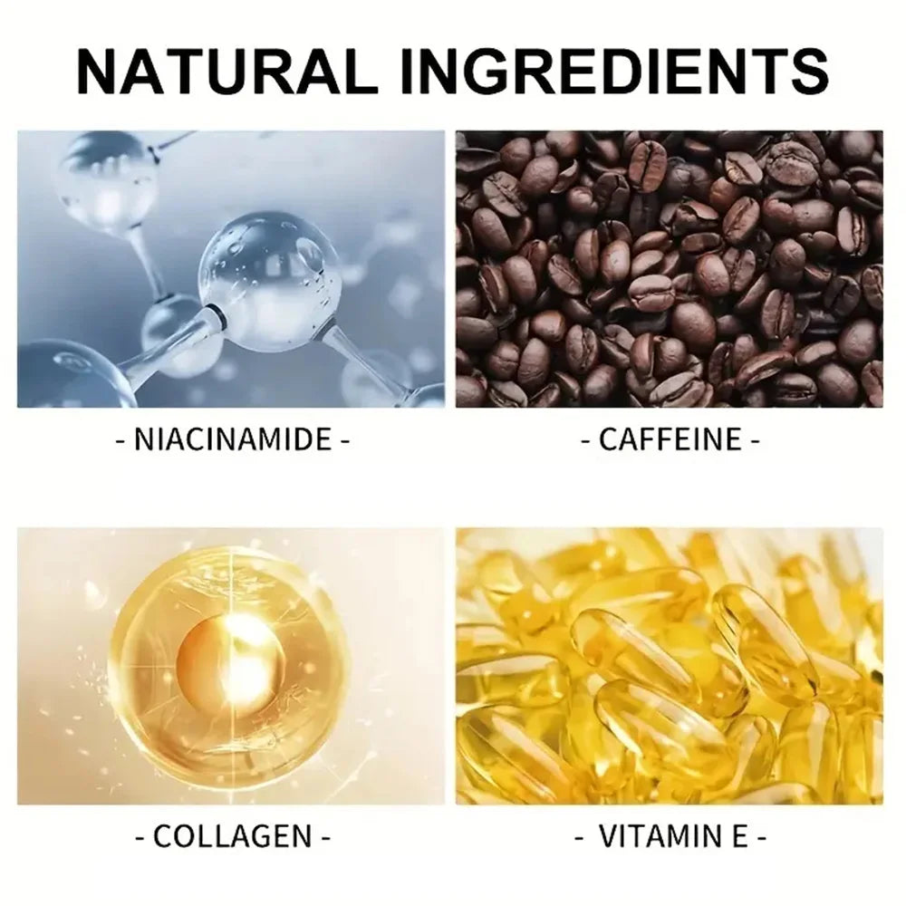 Nicotinamide Eyes Cream Dark Circles Fading Eye Bags Eye Hyaluronic Acid Moisturizing Serum Against Puffiness Eye Care Gel Oasis Select