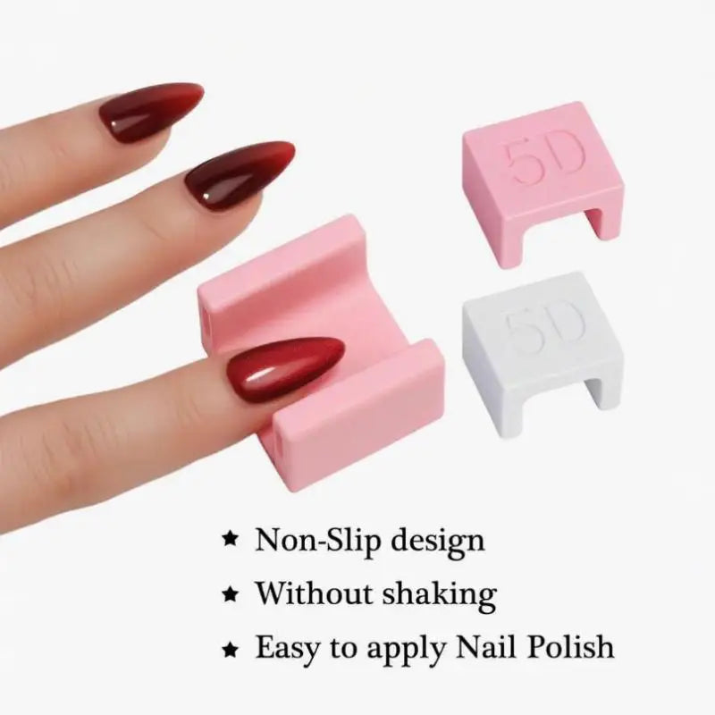 SXH 1PC U Shape Cat Eye Magnet for Nail Art Strong Magnetic Wide Beam French Manicure Tool Nail Design Oasis Select