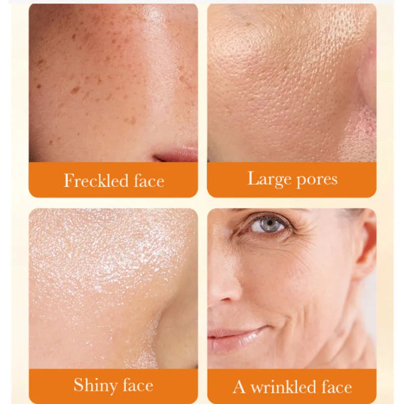 SADOER Vitamin C Antioxidant Moisturizing Anti wrinkle Brighten Repair Whiten Capsule Essence Lotion 30pcs Oasis Select