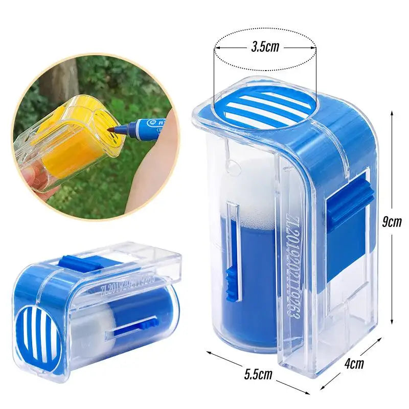 Plastic Queen Marking Bottle Cage, Bee Catcher Marking Tool, Beekeeping Equipment Supplies Oasis Select