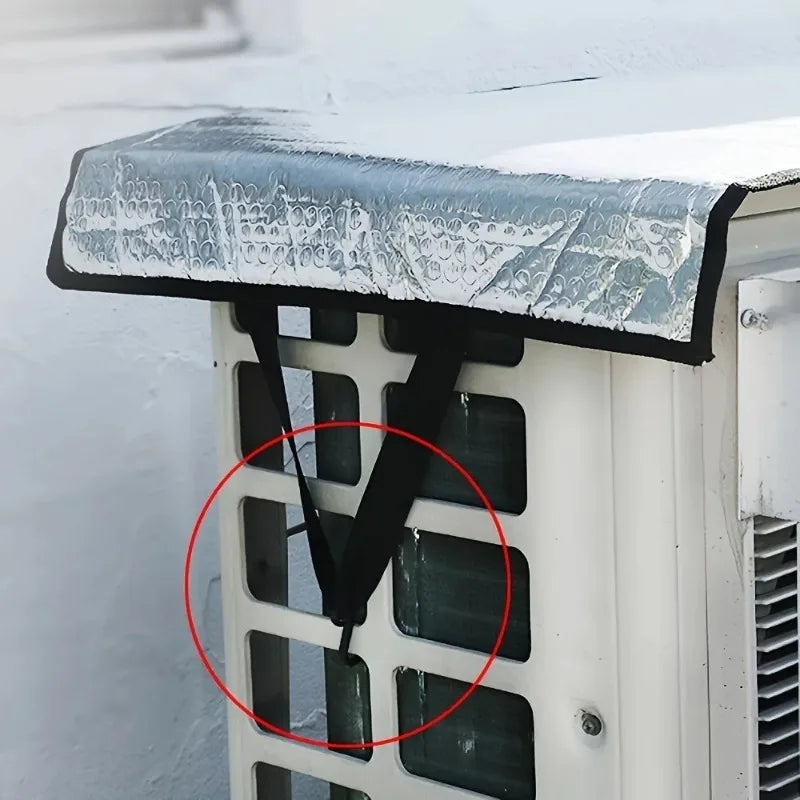 Air Conditioner External Unit Protective Cover Waterproof Suns Shading Dust Resistant Outdoor Sleeve Exterior Equipment Guard Oasis Select