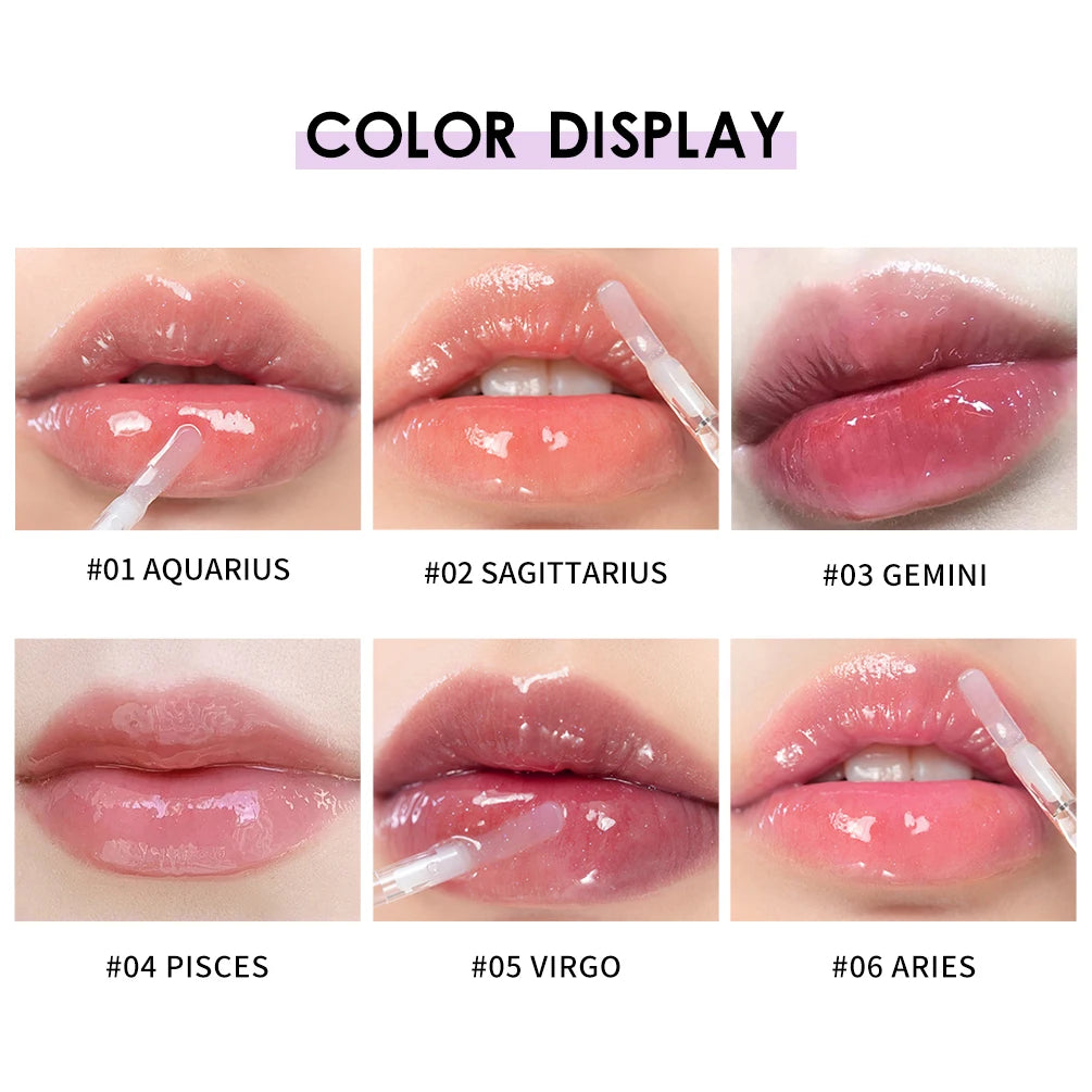 QIBEST Plumping Lip Gloss – Hydrating Long-Lasting Tint