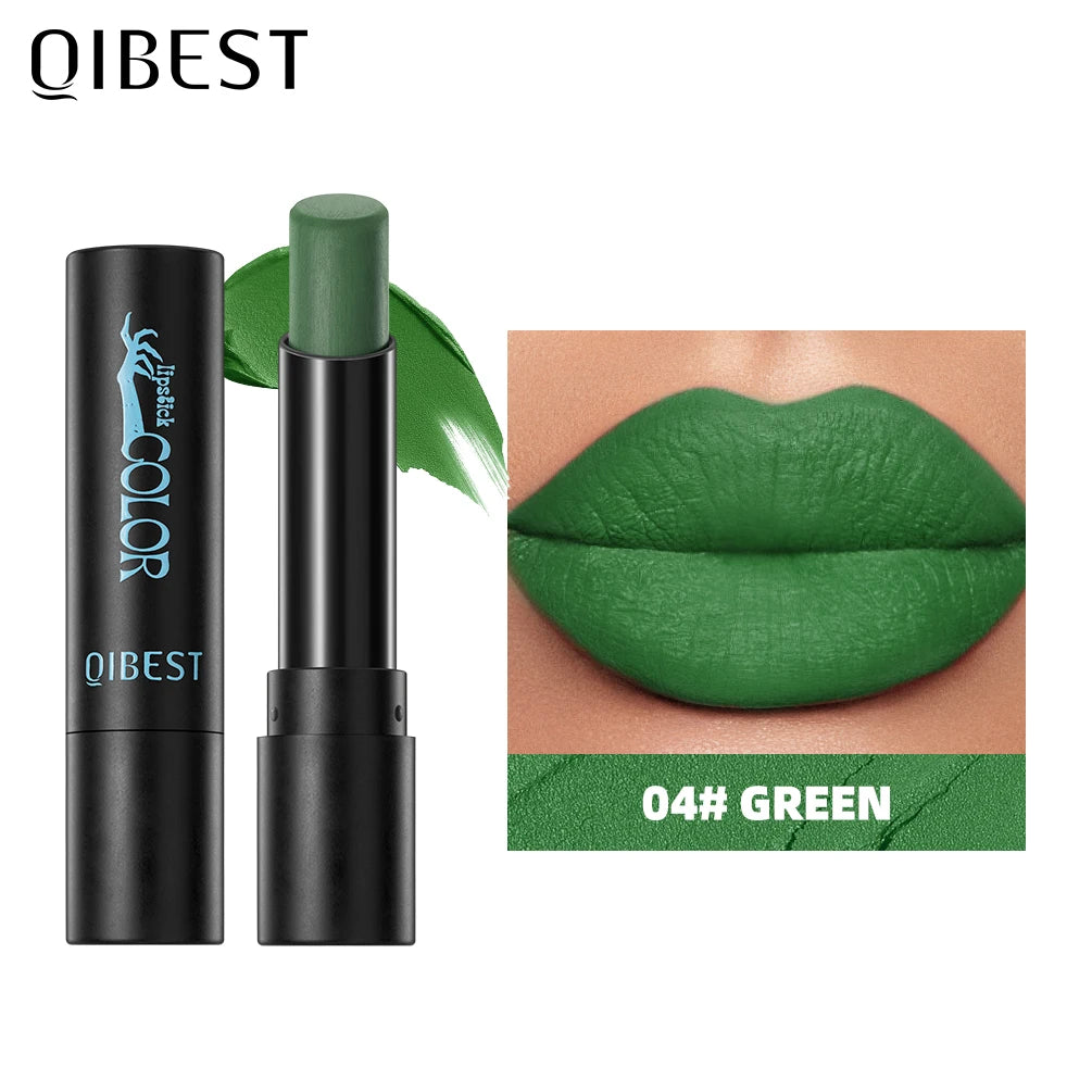 QIBEST Velvet Matte Lipstick – Long-Lasting Pigmented Lip Tint