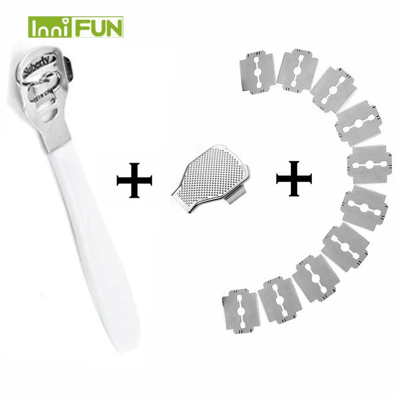 Foot Callus Shaver & Heel Hard Skin Remover – 10 Blades Foot Callus Shaver Oasis Select E