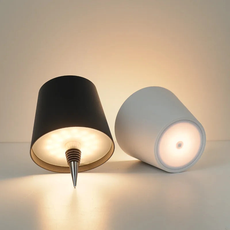 LED Charging Ambient Desk Lamp, Insertable Wine Bottle Lamp, Bar and Restaurant Lamp Oasis Select