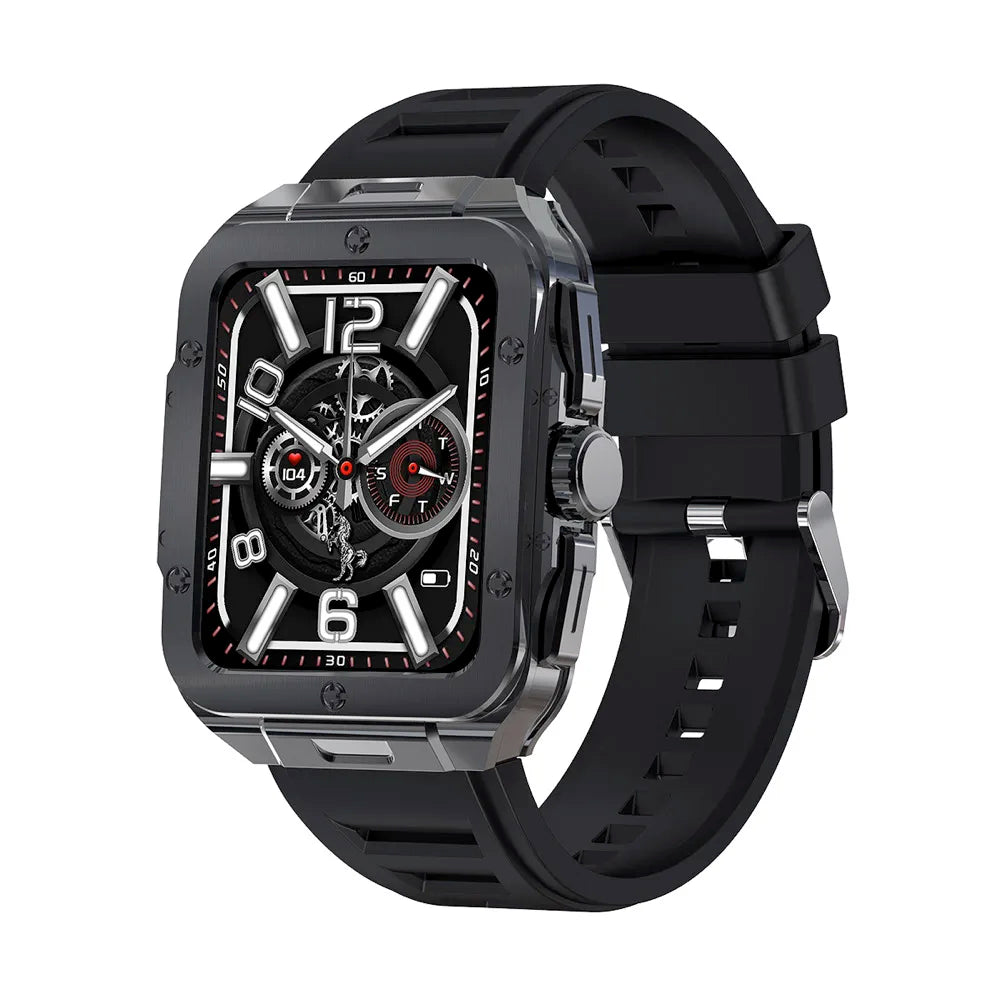 Health heartrate Monitor BT Call Smartwatch Women 1.85" HD Screen Smart Watch Men Fitness Tracker AI Voice Assistant Oasis Select BKBKS