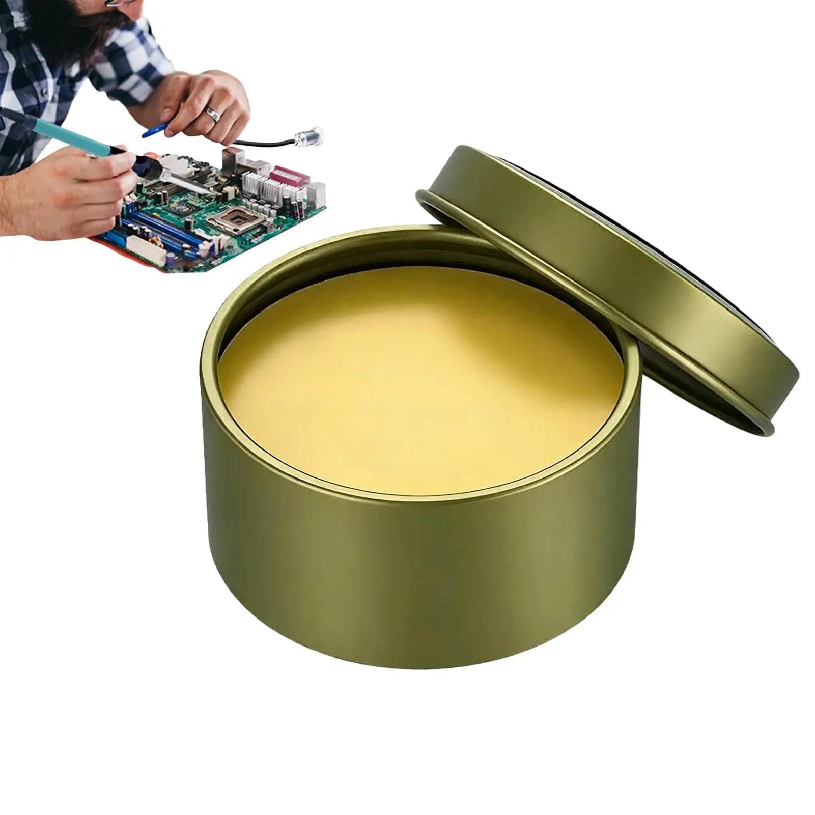 100g Solder Paste Rosin Flux Lead-free Welding Flux Iron Repair Welding Paste Soldering Tin Soldering Oil Soldering Flux Oasis Select