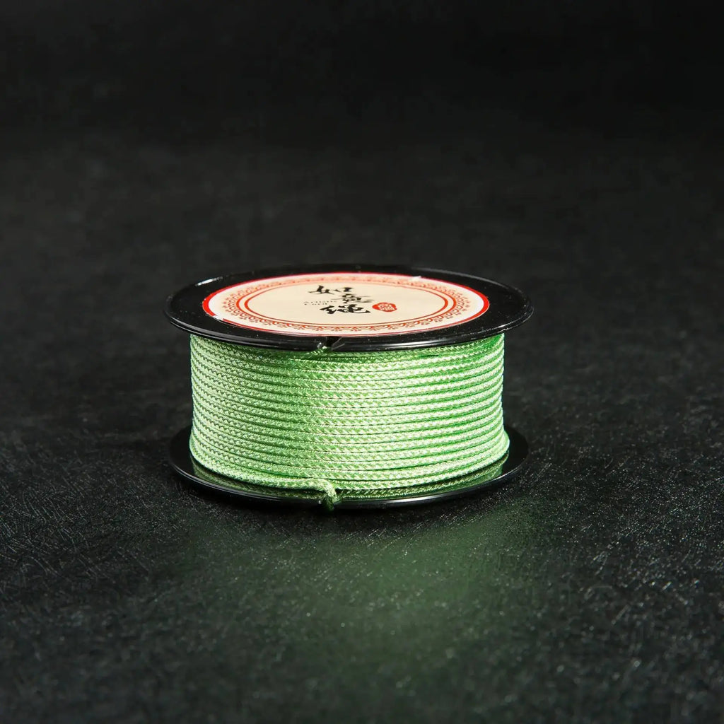 2.5mm Woven Starry Sky Ruyi Rope Finished Rope No-knot Necklace Jade Pendant Hanging Rope Oasis Select Gs620 Grass Green 2.5mm