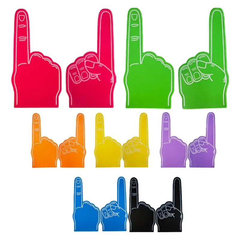 1PC Gladiators Foam Finger giant foam finger inspired sports games by sports fans' fingers Cheerleading Props for Sports Events Oasis Select